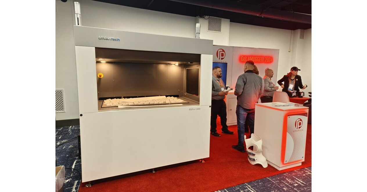 UnionTech Showcases Innovative RSPro1400 at AMUG 2024 with RP American