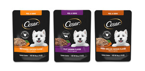 CESAR® Canine Cuisine Unveils New Wet Dog Food Mini-Pouches for Convenient On-the-Go Canine Dining