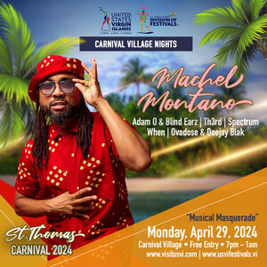 U.S. Virgin Islands Announces the Performance Line-up for St. Thomas Carnival Village Featuring Shaggy, Sizzla, Patrice Roberts, and Machel Montano