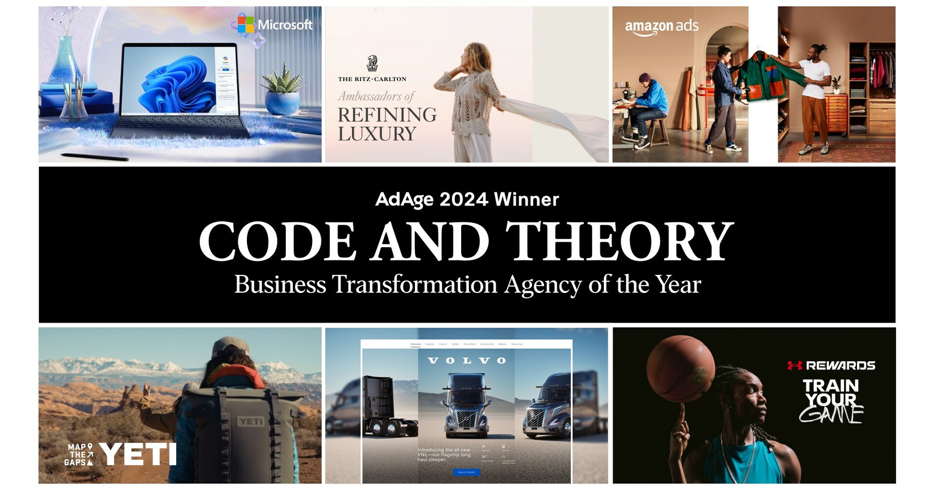 Code and Theory, a Stagwell (STGW) Network Company, Named Ad Age Business Transformation Agency of the Year