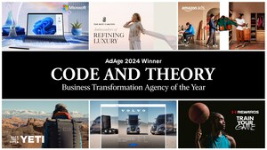 Code and Theory, a Stagwell (STGW) Network Company, Named Ad Age Business Transformation Agency of the Year