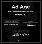 Four Stagwell (STGW) Agencies - 72andSunny, Code and Theory, Colle McVoy and Team Epiphany - Awarded 2024 Ad Age Agency A-List Recognition for Business and Creative Transformation