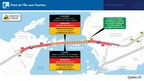 Fermeture complète du pont de l'Île-aux-Tourtes durant la fin de semaine du 15 au 18 mars