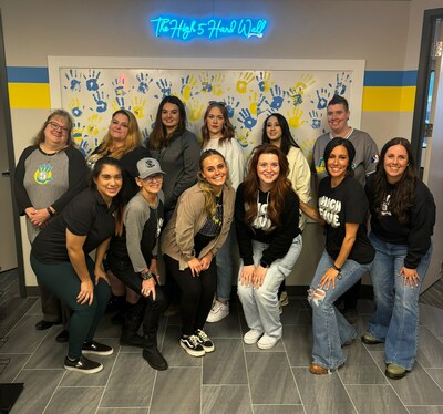 With March being Women's History Month, the team at High 5 Plumbing believes now is a perfect time for women to consider starting their trade careers. Pictured are all the women who make High 5 Plumbing the company it is today.