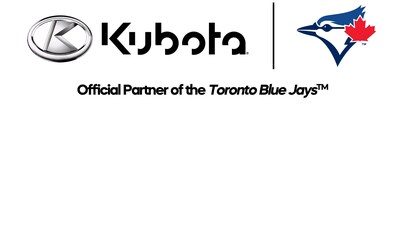 Kubota Canada is an Official Partner of the Toronto Blue Jays. (CNW Group/Kubota Canada Ltd.)