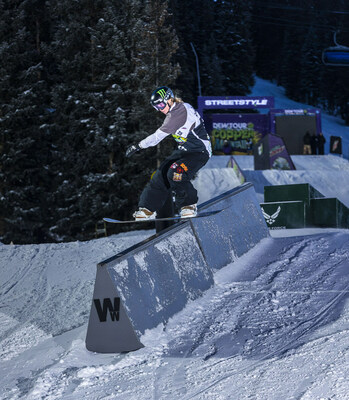 Monster Energy's Mia Brookes Claims 1st Place in Women’s Snowboard Streetstyle and Wins Best Trick Trophy at the 2024 Dew Tour Copper Mountain Snow Sports Competition