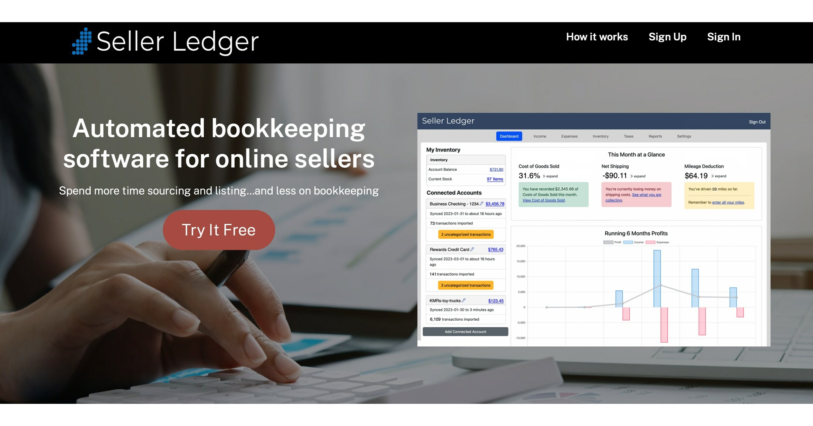 Software Upstart Seller Ledger Enters the Ecommerce Accounting Space