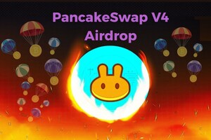 PancakeSwap V4 Unveils $3M CAKE Airdrop with Platform Enhancement
