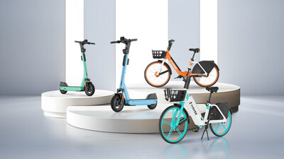 The products set to be showcased at the Autonomy Mobility World Expo 2024. From left to right: D1 Pro, S1, C1.