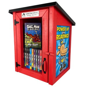'Dog Man' Little Free Libraries Coming to All 50 States through Scholastic and Little Free Library's 'Power Up with Reading' Initiative