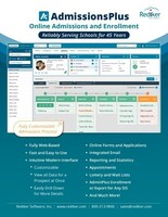 AdmissionsPlus with online forms and applications makes it easy for K-12 schools to track and communicate with applicants step-by-step through the entire web-based admissions process