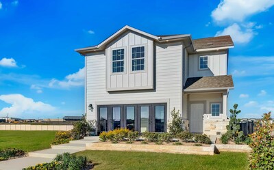 Kourtney Model Exterior at Pinnacle at Cottonwood Creek | New Homes in San Marcos by Century Communities