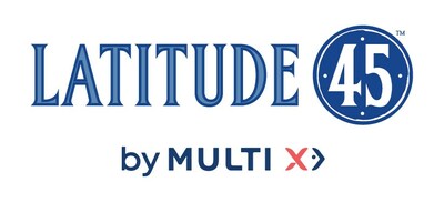 Latitude 45 Logo (PRNewsfoto/Multi X)