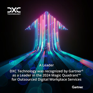DXC Technology Recognized as a Leader in 2024 Gartner® Magic Quadrant™ for Outsourced Digital Workplace Services