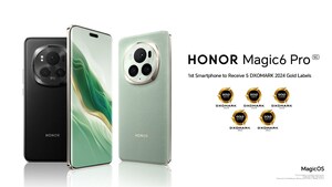 HONOR Magic6 Pro: The First Smartphone to Earn Five DXOMARK 2024 Golden Labels