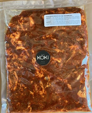 Présence non déclarée de blé (gluten) dans divers produits de viande marinée préparés et vendus par l'entreprise Aliments Koki SENC