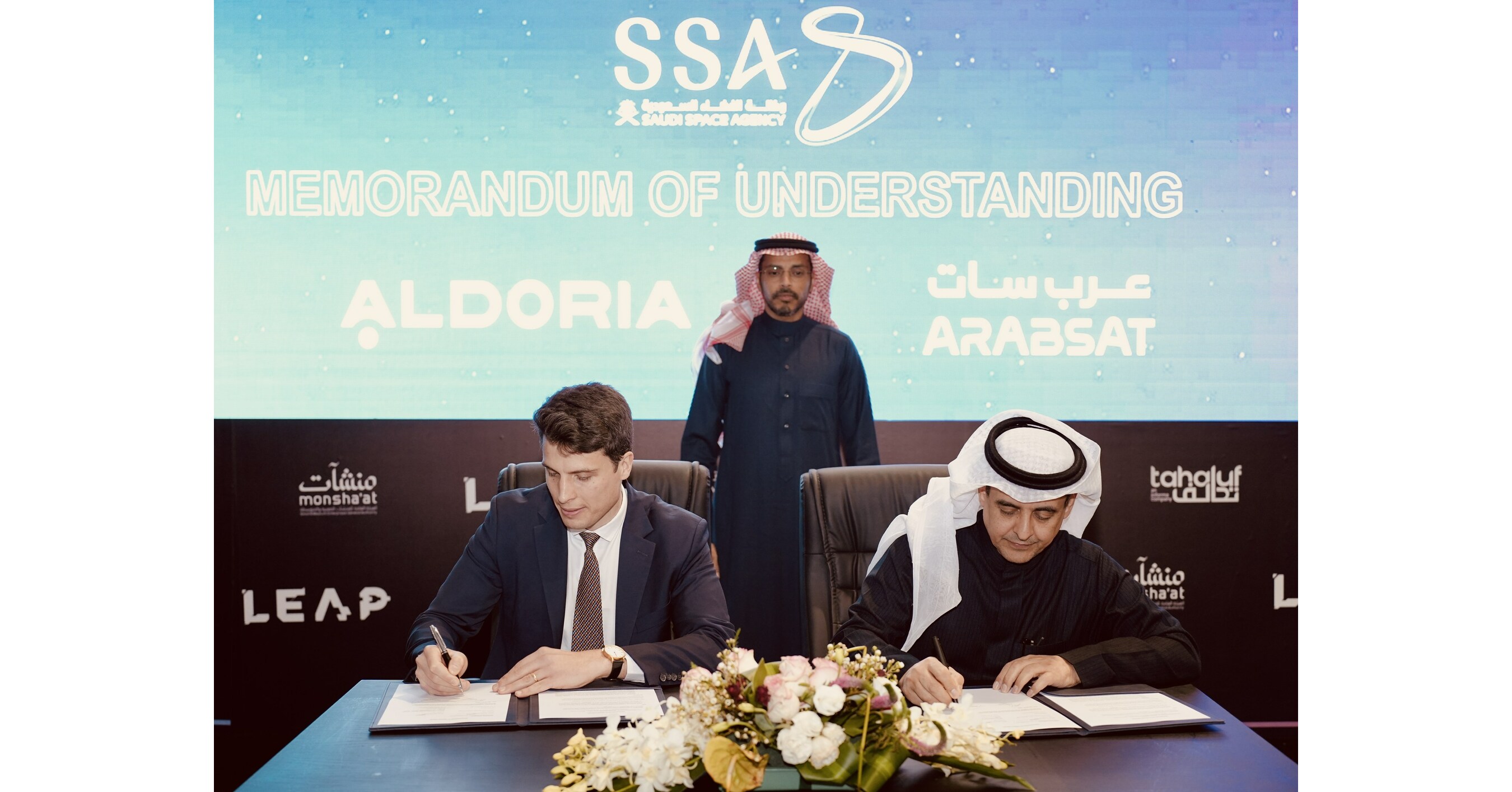 Arabsat and Aldoria Collaborate on Enhancing Space Safety and Security