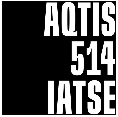 Logo de AQTIS 514 IATSE (Groupe CNW/AQTIS 514 IATSE)
