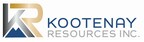KOOTENAY RESOURCES INC. ANNOUNCES PRIVATE PLACEMENT FINANCING AND CONDITIONAL TSXV LISTING APPROVAL