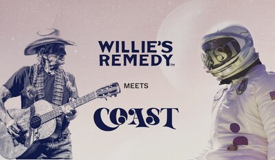 Willie's Remedy meets Coast Smokes--A Refreshing Twist to Your Smoking Routine.