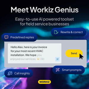 Workiz Launches 'Genius' to Revolutionize Field Service Management with AI-Powered Offering