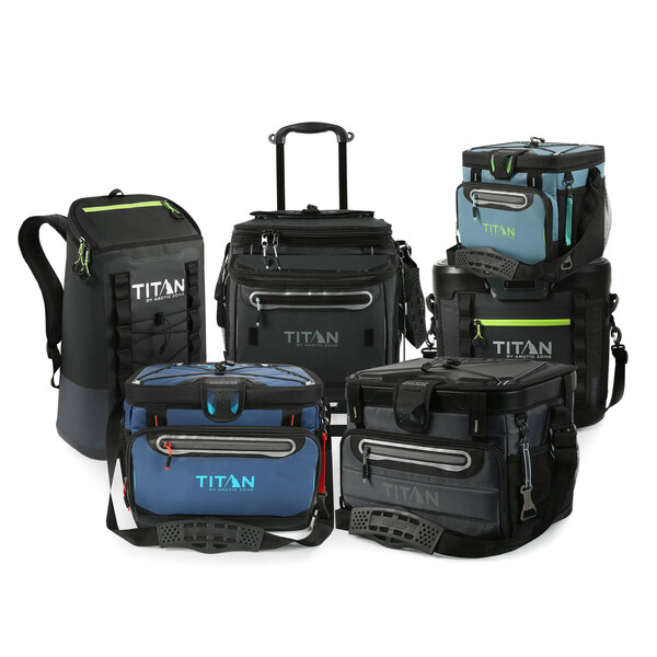 New collection of Titan high-performance insulated coolers debut in select Walmart stores nationwide, including exclusive designs and colors