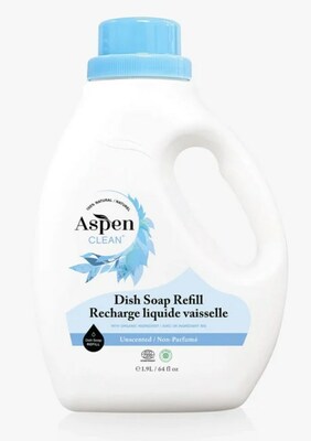 AspenClean Dish Soap Refill Unscented