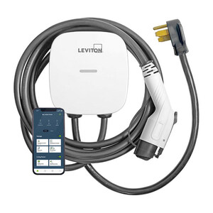 Leviton Launches Plug-In Electric Vehicle Charging Stations with My Leviton App Compatibility
