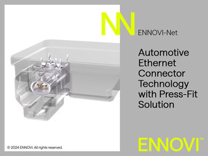 ENNOVI lança solução de conector automotivo Ethernet de 10 Gbps+