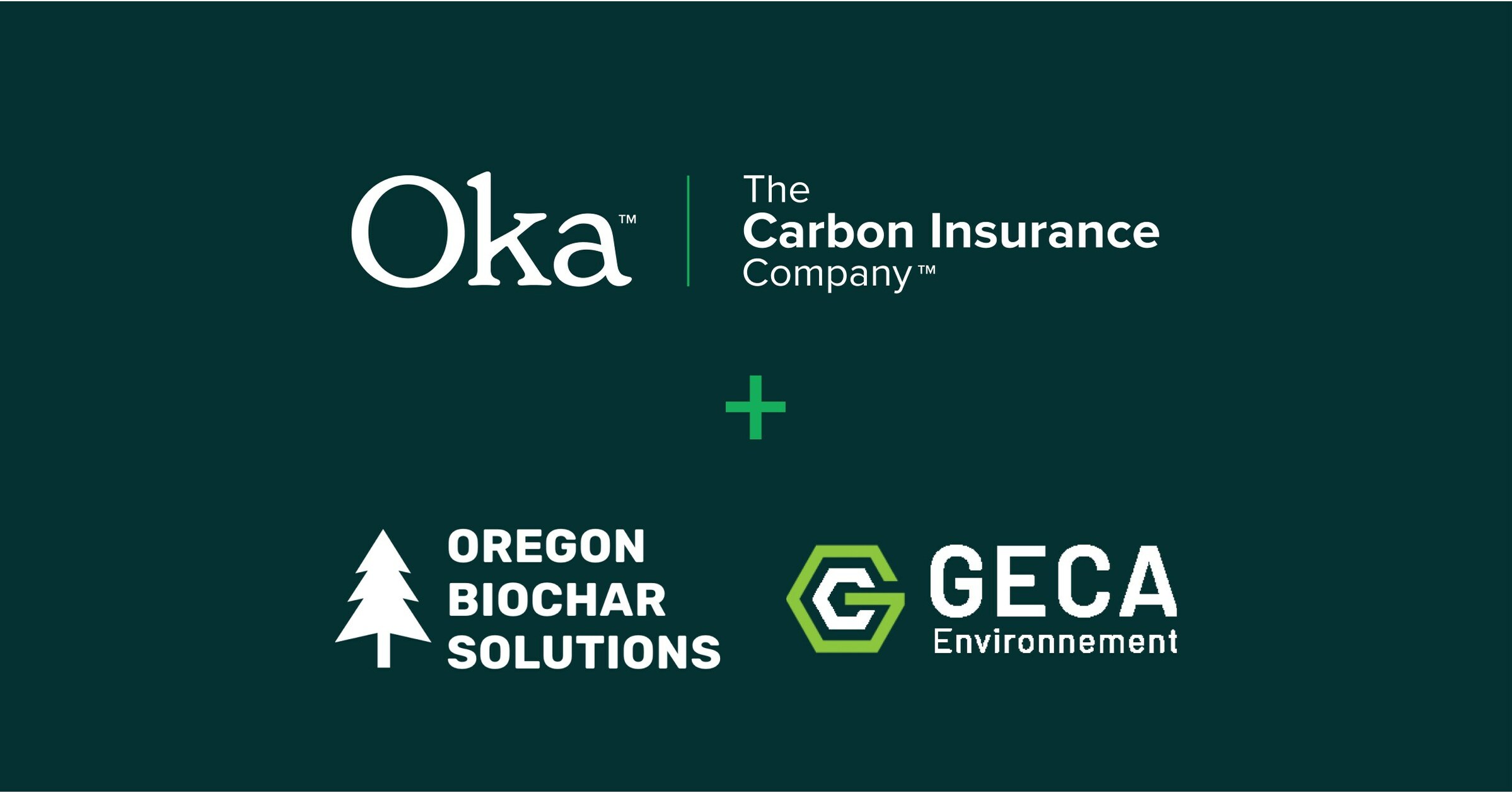 Oka, The Carbon Insurance Company&trade; (Oka) and Oregon Biochar Solutions Bring First Insured Biochar Credits to Market
