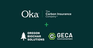 Oka, The Carbon Insurance Company™ (Oka) and Oregon Biochar Solutions Bring First Insured Biochar Credits to Market