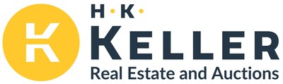 Logo and brand mark for H.K. Keller Real Estate and Auctions, Pennsylvania