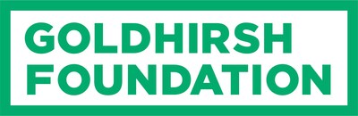 Goldhirsh Foundation logo, green words on a white background. (PRNewsfoto/Goldhirsh Foundation)