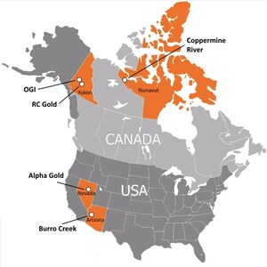 Sitka Gold Provides Update on its North American Gold, Silver and Copper Assets