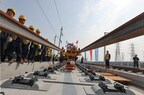 Xinhua Silk Road: Beginn der Gleisverlegung für die Hochgeschwindigkeitsstrecke Shanghai-Suzhou-Huzhou