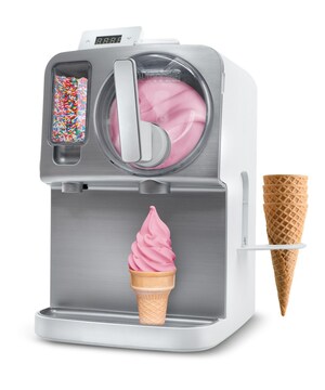 Gourmia's SoftSnap™ Is the First Soft-Serve Ice Cream Maker that Freezes for Home Use