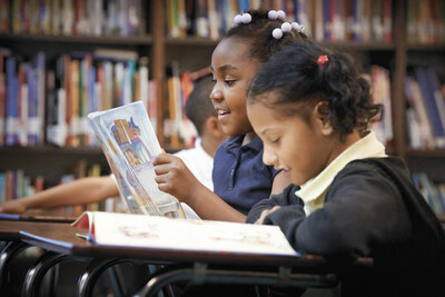 Scholars at National Heritage Academies' partner-schools are celebrating March is Reading Month.