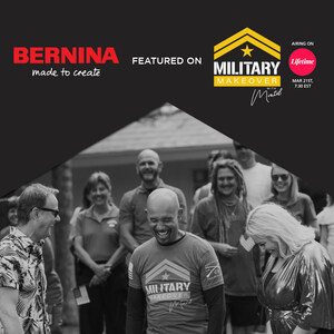 BERNINA of America Supports Military Family on Military Makeover with Montel®
