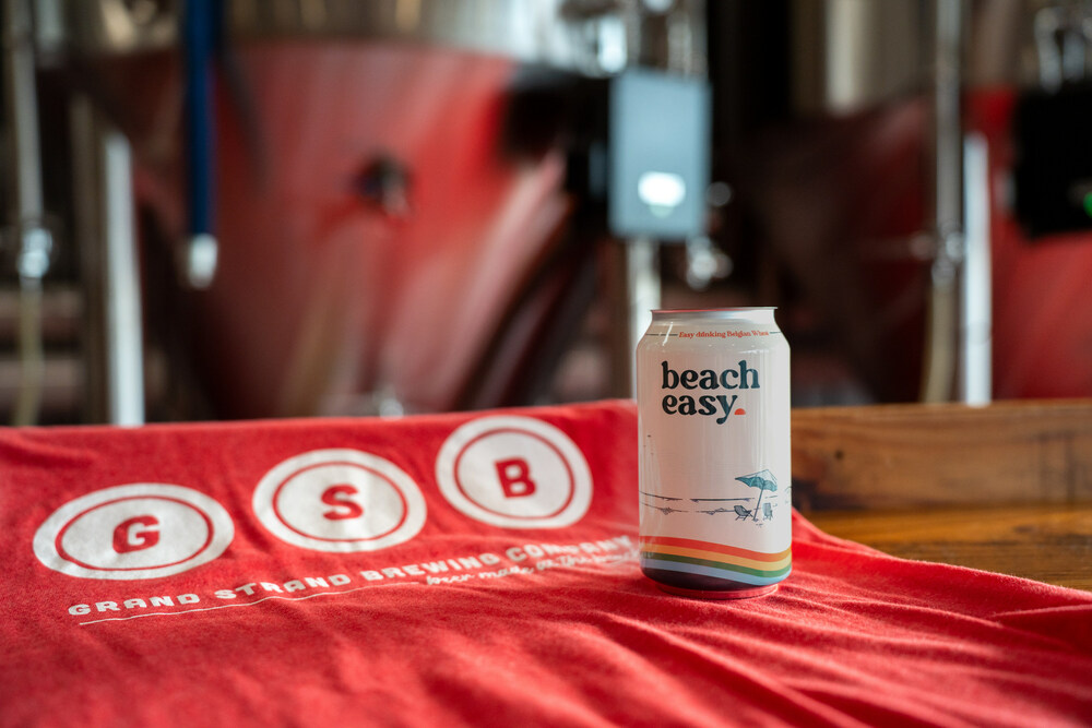 Visit Myrtle Beach and Grand Strand Brewing Co. have created Beach Easy beer, the official beer of The Beach. Beach Easy, an easy-drinking wheat beer, captures the essence of Myrtle Beach’s laid-back, sunny lifestyle, and will be available at Grand Strand Brewing Company and various local retailers and restaurants.