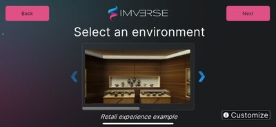 Sneak peek from the HoloLive Cloud App showing how the user can simply set up their live 3D experience