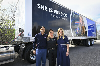 PepsiCo Beverages North America executives gather, including CEO Ram Krishnan, South Division President, Heather Hoytink to celebrate Ruthanne Sir, Nashville resident and frontline employee, at the "She Is PepsiCo" ceremony on Wednesday, March 13, 2024 in Knoxville, TN.