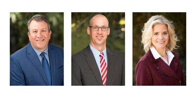 (L to R) Jeffery J. Bischoff, Patrick J. Gagen, Stacey A. Rebbert