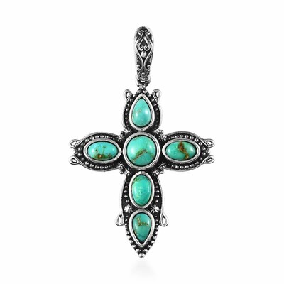 Sonoran Turquoise cross pendant.