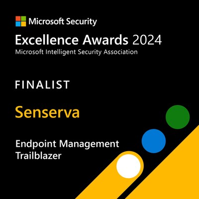 Senserva Recognized as a Microsoft Security Excellence Awards Finalist Endpoint Management Trailblazer