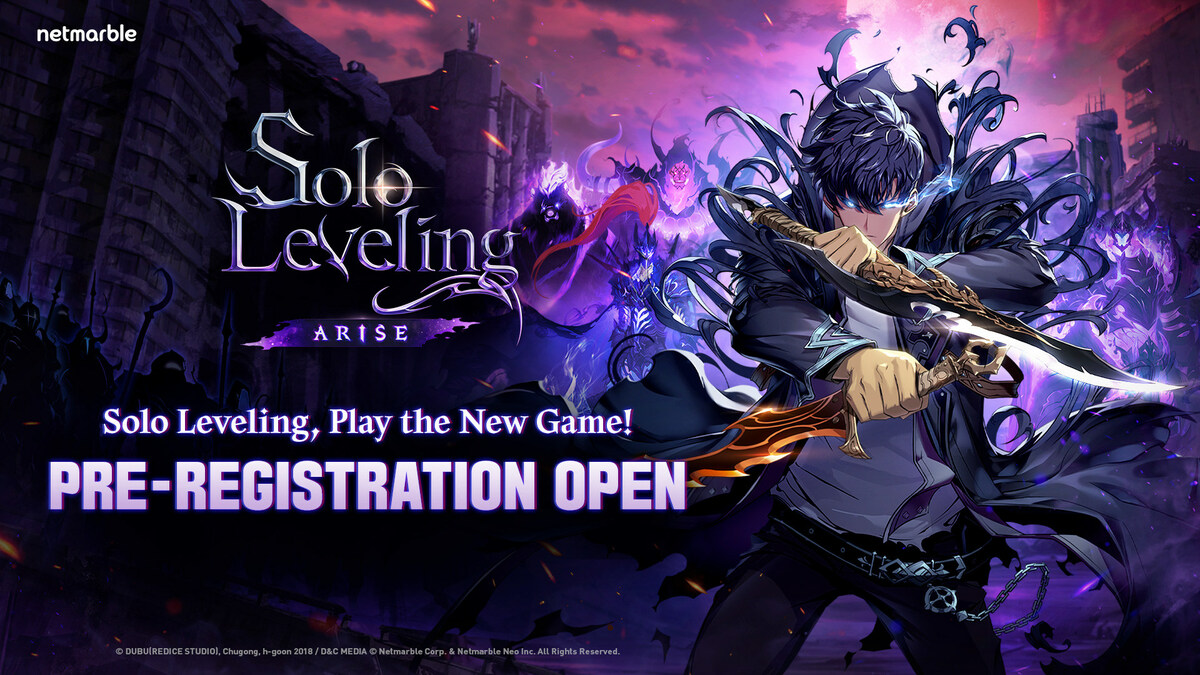 NETMARBLE OPENS GLOBAL PRE-REGISTRATION FOR UPCOMING ACTION RPG SOLO  LEVELING:ARISE