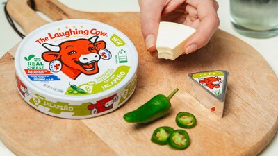 The Laughing Cow® introduces Creamy Jalapeño to its lineup of cheese wedges.
