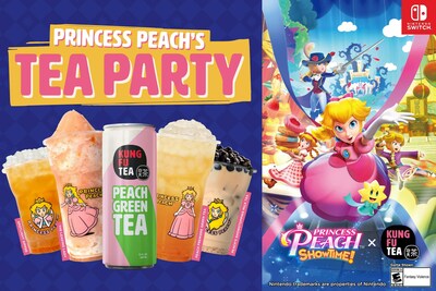 Kung Fu Tea x Princess Peach: Showtime! Announcement