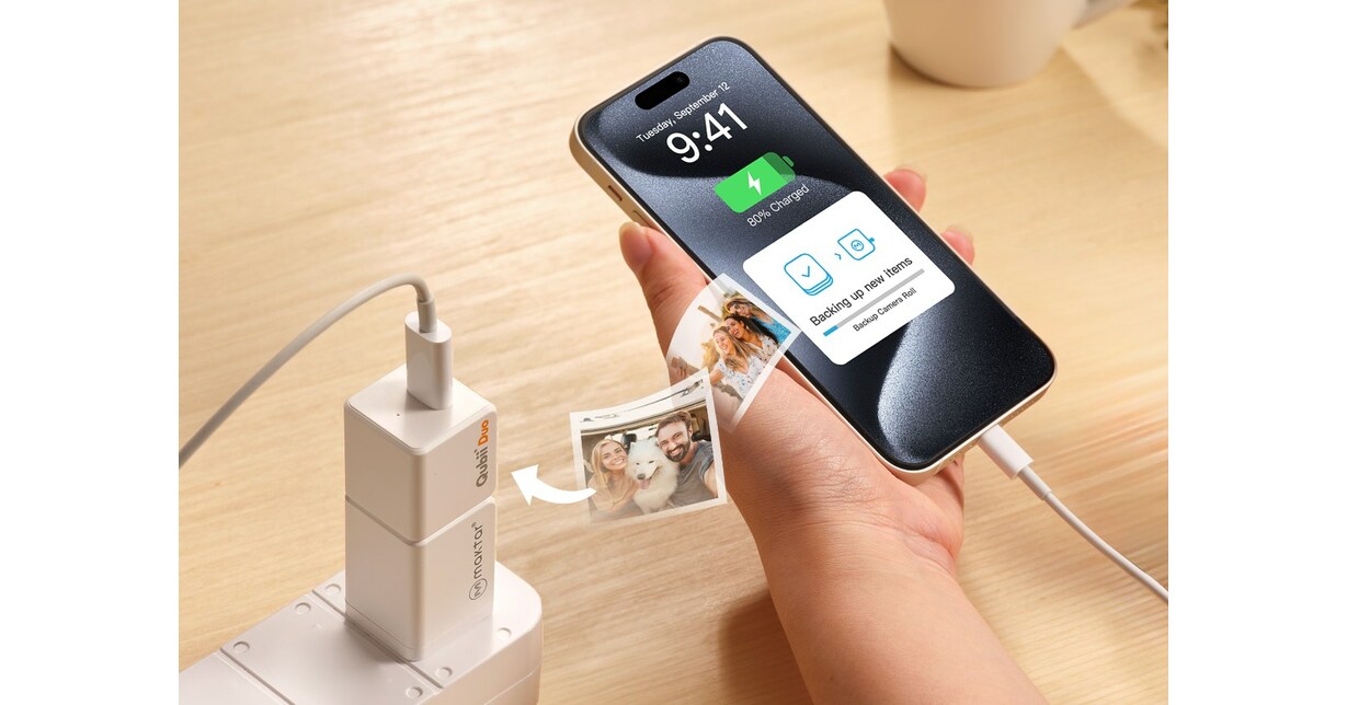 Proteja tus recuerdos m&oacute;viles antes del D&iacute;a Mundial de las Copias de Seguridad, el 31 de marzo, con Qubii Duo