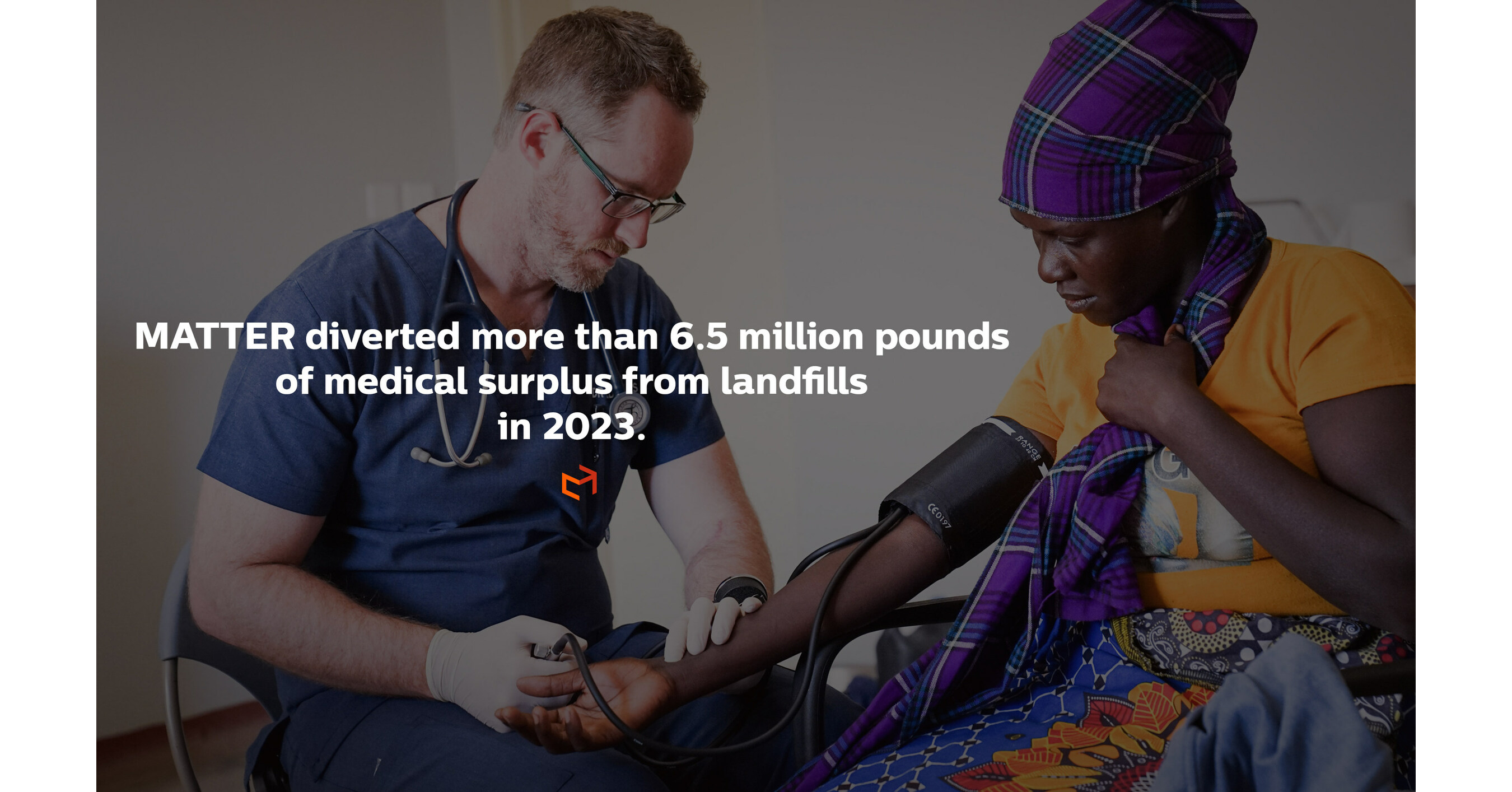MATTER 360 Repurposes More Than 6.5 Million Pounds of Medical Surplus in 2023