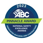 2023 Associated Builders and Contractors Pinnacle Award Seal.